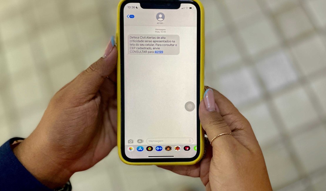 Defesa Civil Municipal reforça importância de receber alertas de risco no celular