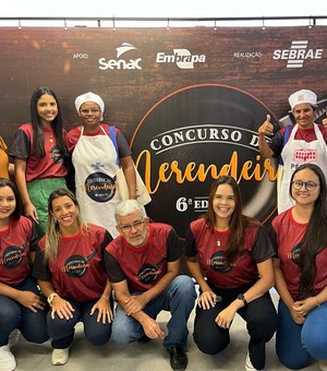 Receita penedense vence etapa regional do Concurso de Merendeiras do Sebrae