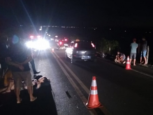 Homem perde braço e esposa grávida fica ferida após acidente de moto em Girau do Ponciano