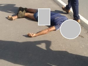 Homem morre atropelado na rodovia AL 105 e condutor foge