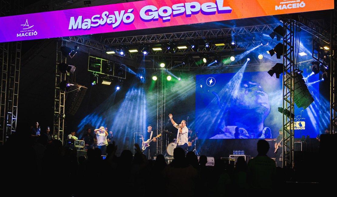 Festival Massayó Gospel leva três dias de fé e adoração para bairro de Jaraguá