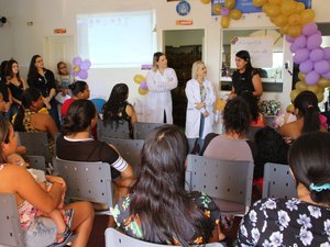 Secretaria de Saúde de Porto Calvo faz ações do Agosto Dourado e Lilás