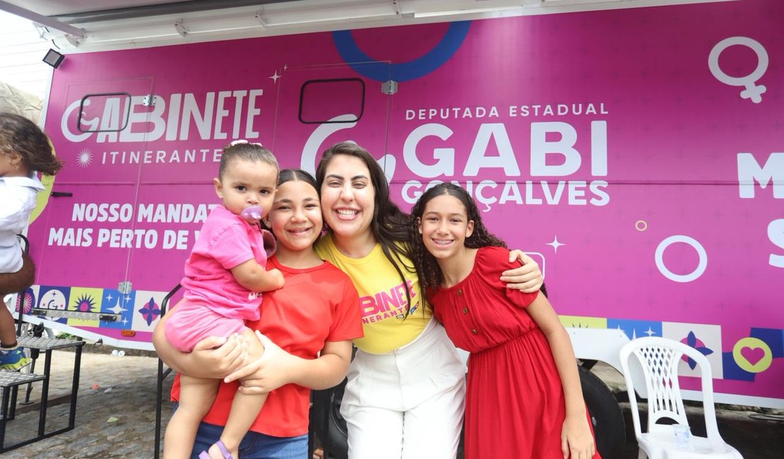 Trailer com serviços de saúde especializados da Deputada Gabi Gonçalves chega a Rio Largo neste sábado