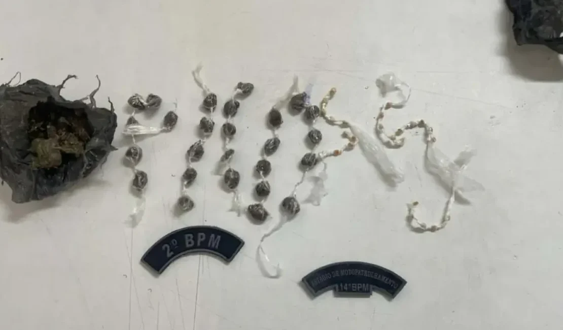 Homem é preso com 27 pedras de crack e porções de maconha em União dos Palmares