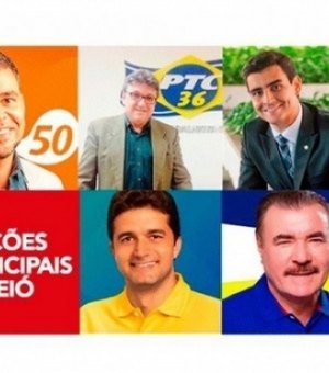 Confira a agenda dos candidatos à prefeito de Maceió