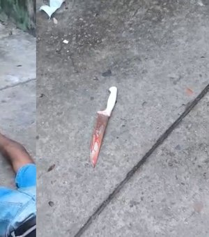 Corpo de homem atacado brutalmente a facadas é encontrado no Jacintinho, em Maceió