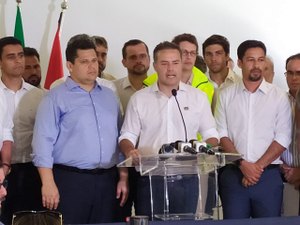 Renan Filho cobra de Alcolumbre identificação da origem de óleo nas praias