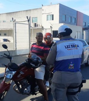 Operação Lei Seca autua quatro motoristas por embriaguez em Maceió