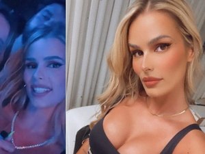 Solteira, Yasmin Brunet se joga em show de Luan Santana com as amigas: 'A maior fã que ele já viu'
