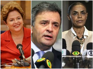 Ibope e Datafolha confirmam Aécio na frente de Marina e liderança de Dilma