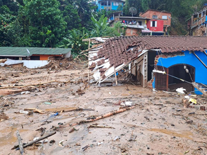 Litoral paulista teve maior volume de chuva registrado no Brasil