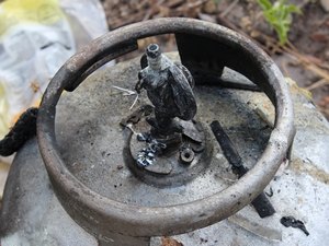 Botijão de gás provoca incêndio em residência em Marechal Deodoro