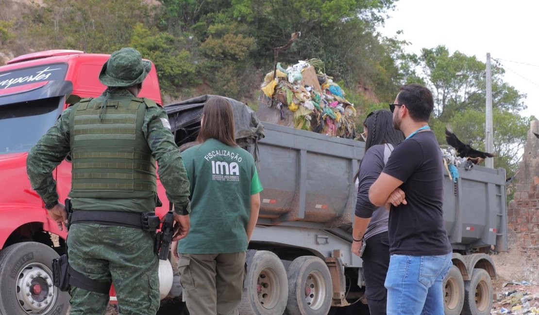 IMA flagra irregularidades no descarte de resíduos sólidos em São Luis do Quitunde