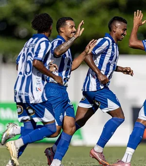 CSA goleia e avança à final da Copa Alagoas em estreia do técnico Moacir Júnior