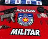 Submetralhadoras e drogas são apreendidas durante ações de combate ao tráfico em Maceió