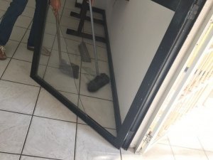 Criminosos arrobam sede do Sindjornal com pé de cabra