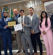 Deputado Federal Fabio Costa recebe Título de Cidadão Honorário de Maribondo