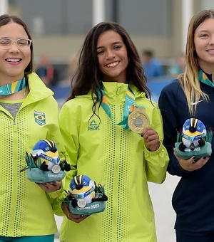 Rayssa Leal ganha primeiro ouro do Brasil no Pan