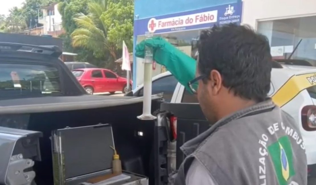 Seis postos de combustível são autuados pela ANP durante fiscalização