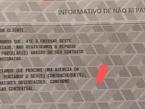 Servidores de Limoeiro de Anadia recebem carta cobrando empréstimo descontado pela prefeitura