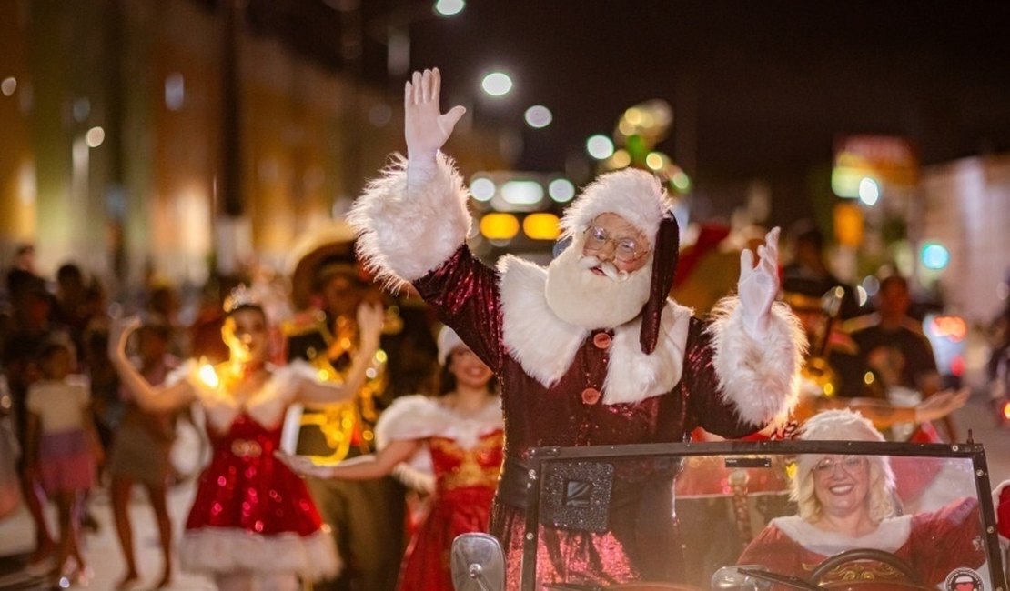Desfile Natal de Todos Nós acontece nesta segunda (22) no bairro de Jaraguá