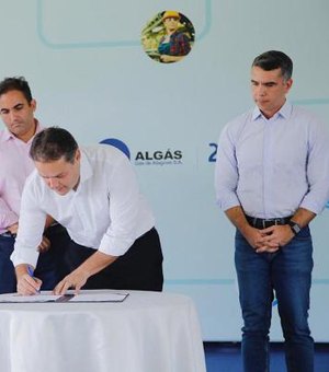 Governador inaugura duplicação do gasoduto Pilar-Marechal 