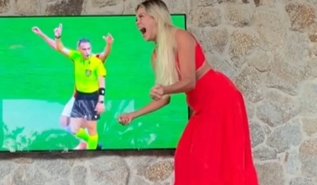 Renata Fan viraliza ao comemorar permanência do Inter na Série A