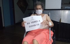 Dona Maria Helena da Silva, de 70 anos, passou 17 dias internada