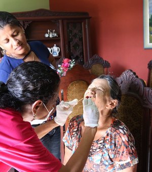 Equipe de saúde bucal realiza busca ativa de casos suspeitos de câncer