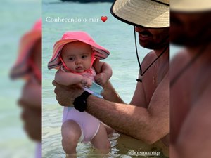 Filhos do presidente Bolsonaro visitam São Miguel dos Milagres