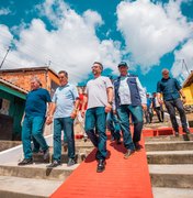 Paulo Dantas entrega primeira etapa do Minha Cidade Linda em Branquinha