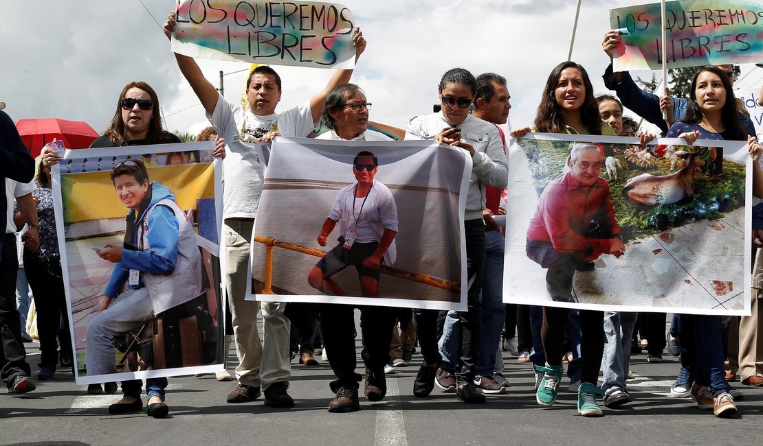 Presidente do Equador confirma morte dos jornalistas sequestrados