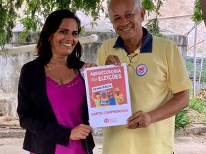 Cícero e Eliane assinam carta em defesa da agroecologia e do meio ambiente
