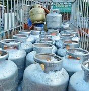Bombeiros realizam fiscalização e apreendem 127 botijões de gás em Coruripe