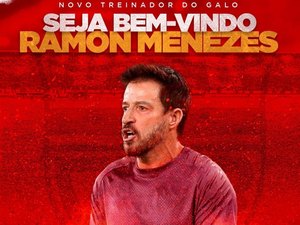 CRB anuncia Ramon Menezes como novo treinador