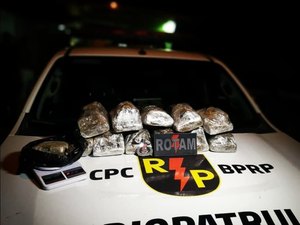 Polícia apreende 11 quilos de maconha em residência na parte alta de Maceió