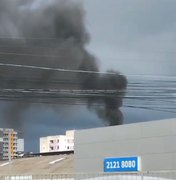 Incêndio atinge concessionária Chevrolet Mangabeiras