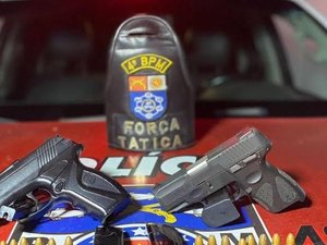 Apreensão de armas de fogo pela PM aumenta 9% no primeiro semestre