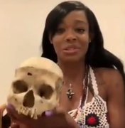 Cantora Azealia Banks revela ter comprado crânio de menina de seis anos online