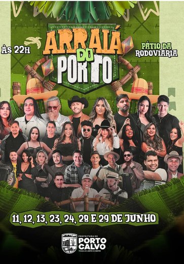 Festas Juninas no município de Porto Calvo começam hoje com muito forró