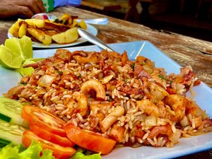 Risoto de Polvo com Camarão é destaque gastronômico de Japaratinga