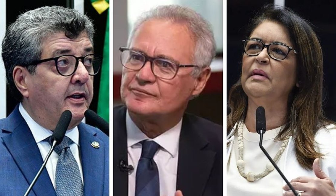 Dois dos três senadores alagoanos são contra impeachment de Moraes