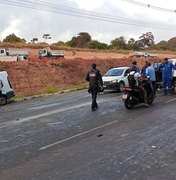 Acidente grave na BR-424 deixa dois feridos e mobiliza resgate em Marechal Deodoro