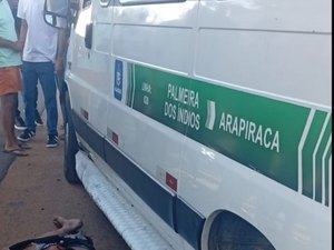 Colisão envolvendo moto, carro e van deixa homem morto em Arapiraca