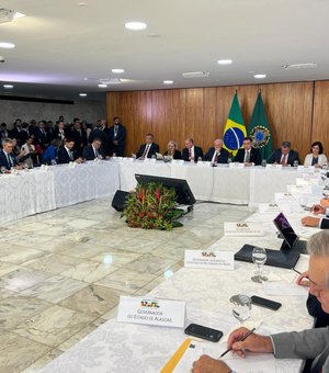 Em Brasília, vice-governador de Alagoas discute segurança nas escolas com presidente Lula