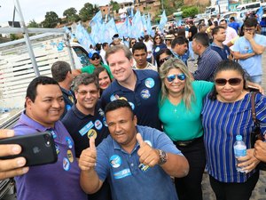 Marx Beltrão participa de carreatas no interior de Alagoas