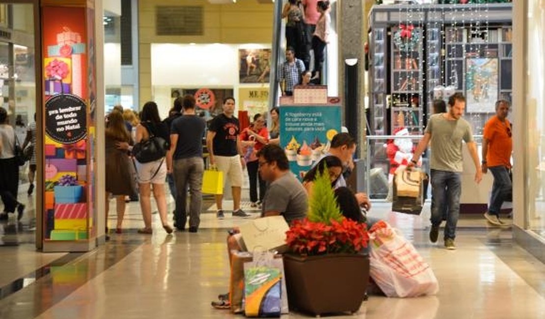 Vendas de Natal caíram 1% neste ano