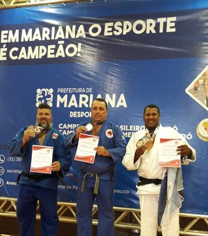 Judoca alagoano conquista duas medalhas de bronze em Minas Gerais