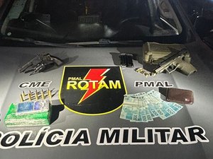 Homem é preso por tráfico de drogas e porte ilegal de arma de fogo no Jacintinho