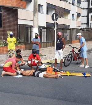 Adolescente de 16 anos é atropelado na Jatiúca